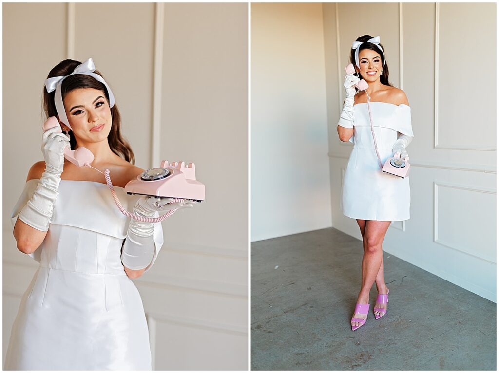 Retro Bridal Shoot in Houston, Texas