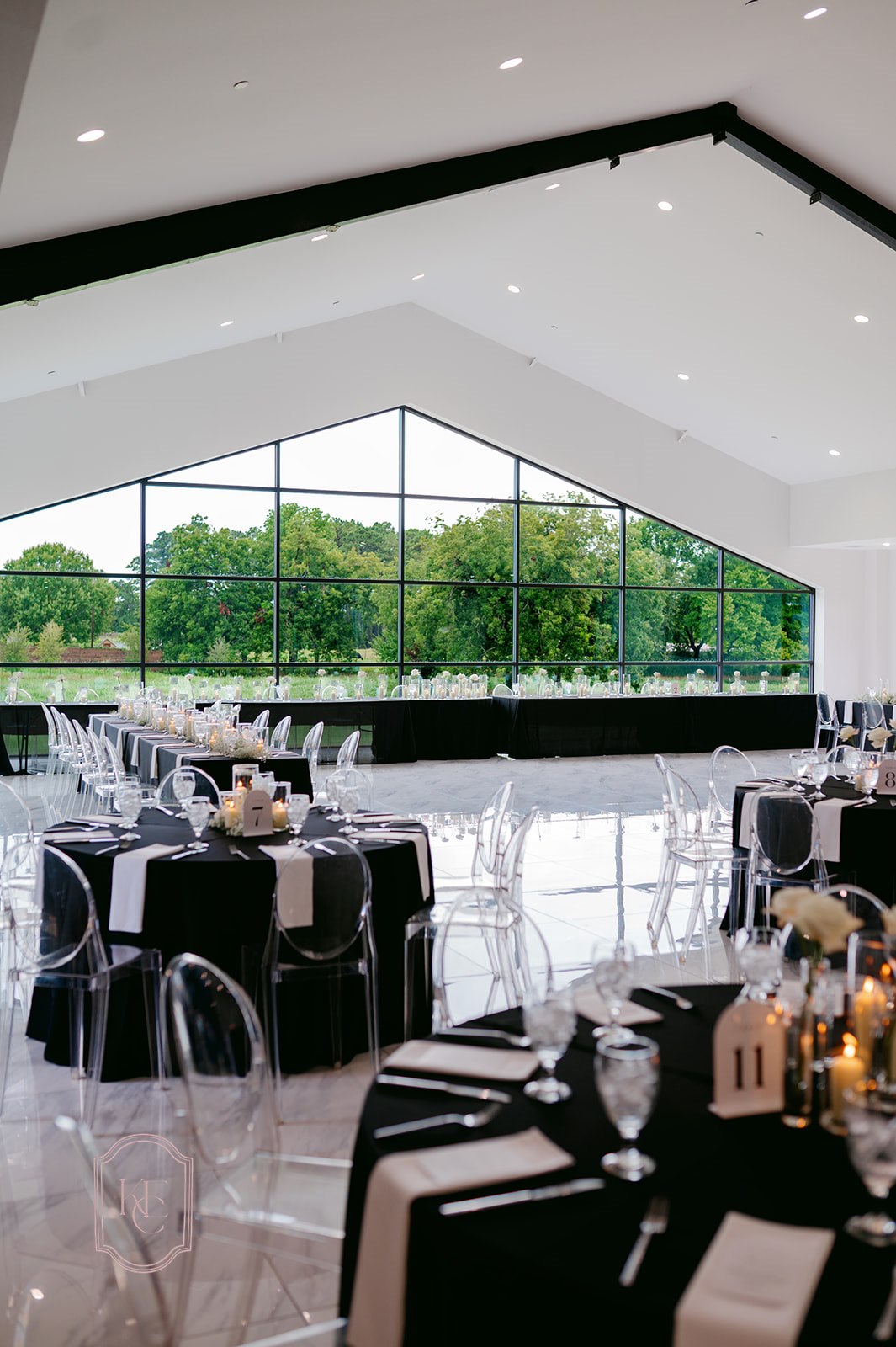 Wedding reception space tat The Homestead in Willis, Texas